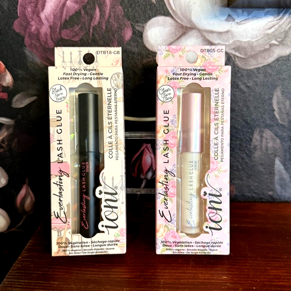 NEW IONI Everlasting Clear Eye Lash Glue - Vegan, Latex Free, Fast Drying